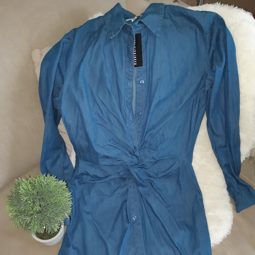 Denim Dress - Picture 2 of 3